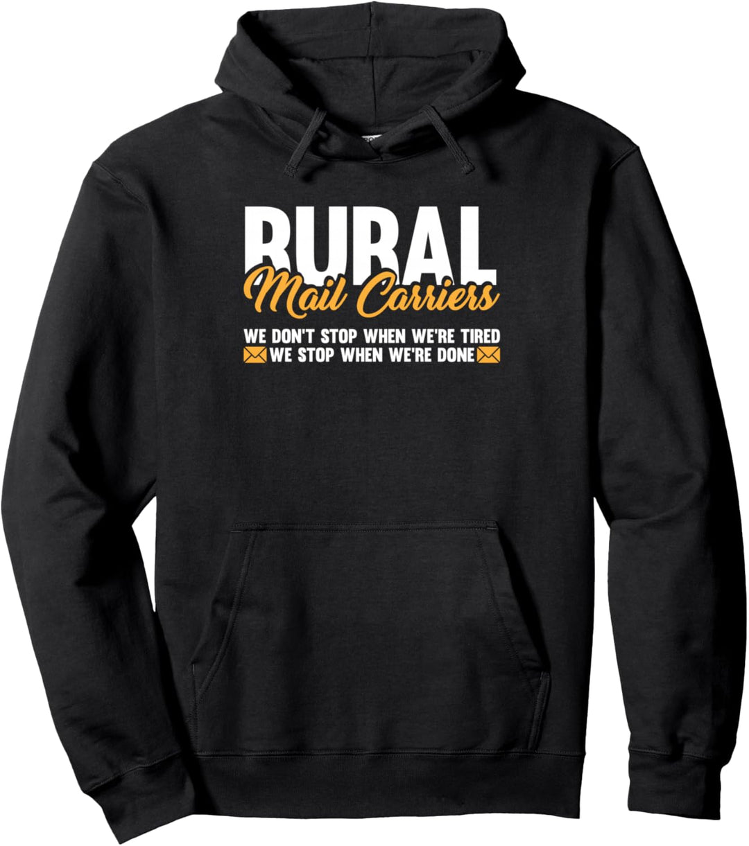 Kurier Post Paketzusteller - Postler Briefträger Postbote Pullover Hoodie
