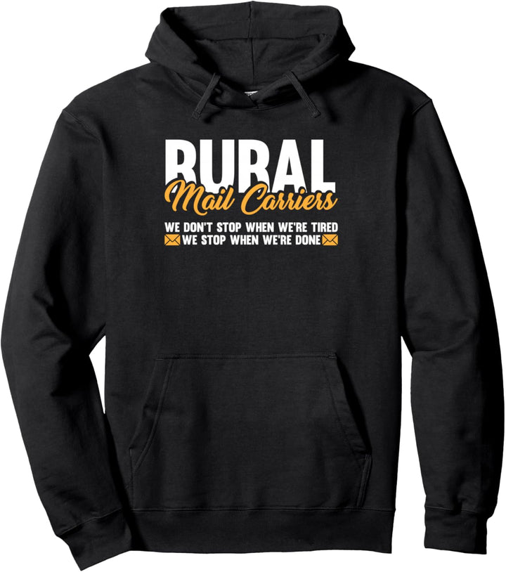 Kurier Post Paketzusteller - Postler Briefträger Postbote Pullover Hoodie