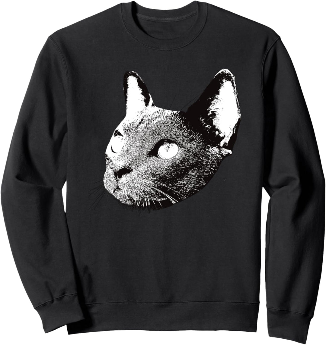 Korat-Katze Sweatshirt