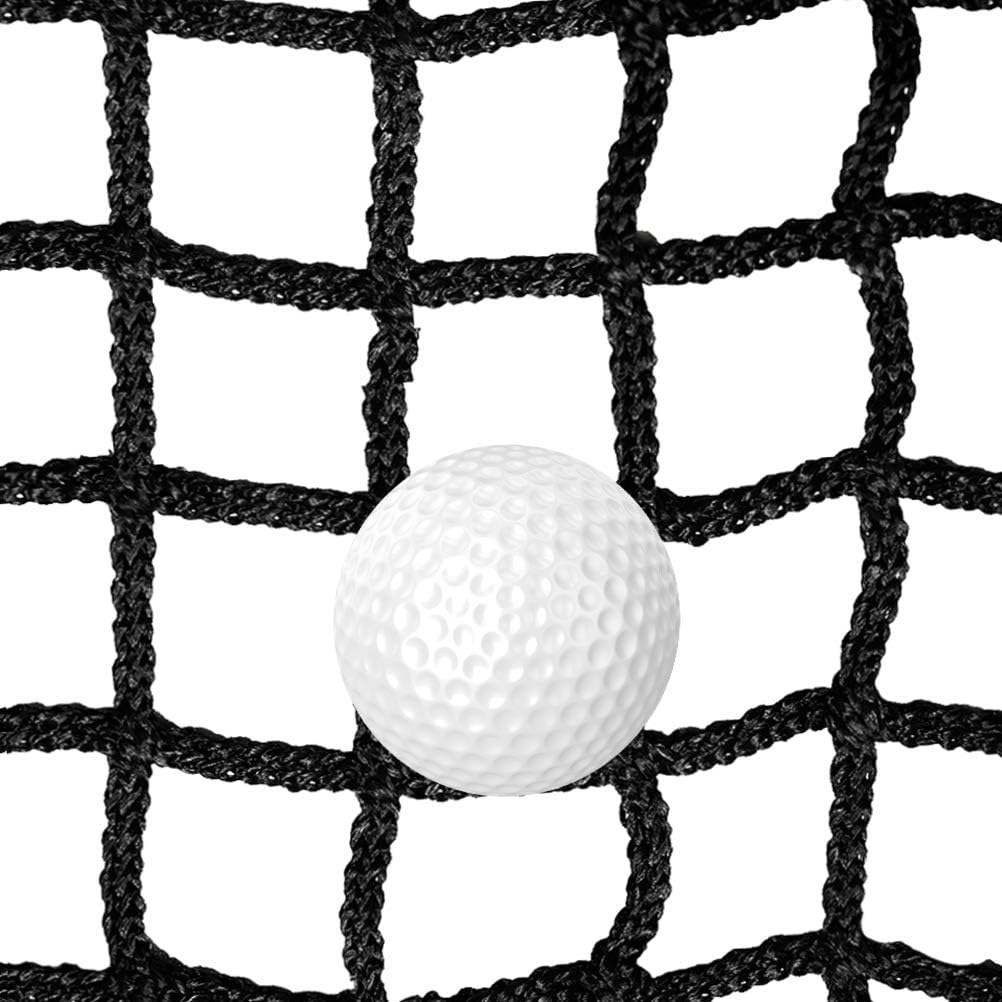 Aoneky Golf-Übungsnetz 3x3M/ 3x4,5M/ 3x6M/3x7,5M, Knotenloses geflochtenes Seil 3mm, quadratisches N