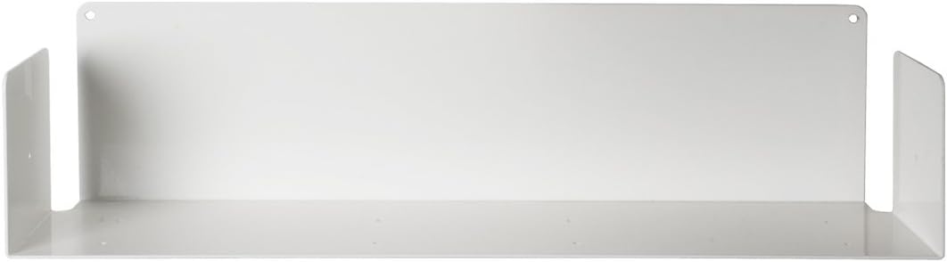 TEEbooks - CD und DVD Regal - 6er Set - Stahl - WEIss - 60x15x15cm Weiss Set mit 6 Regalen Einzigart