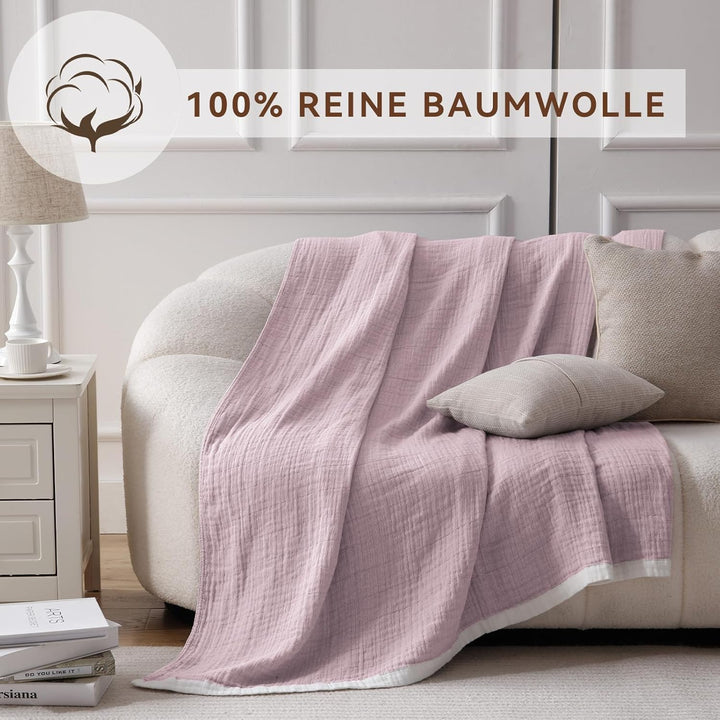 SE SOFTEXLY Kuscheldecke Wohndecke Wendedecke 150x200cm Wohndecke Sofa,Bettüberwurf Wohndecke Wended