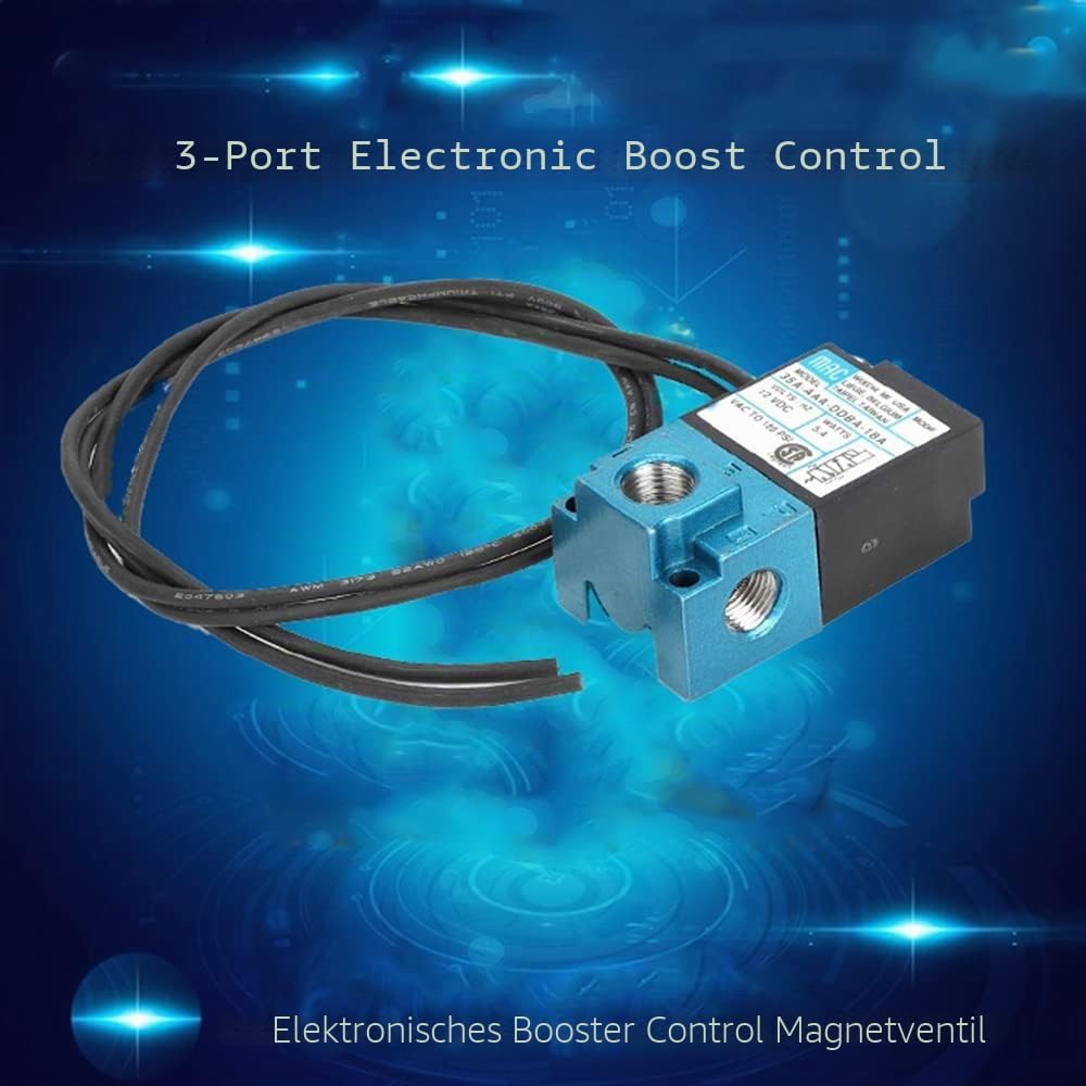Boost Controller Kit, Magnetventil, Boost Steuermagnet, 3 Port Boost Magnet DC12V 5,4 W 35A-AAA-DDBA