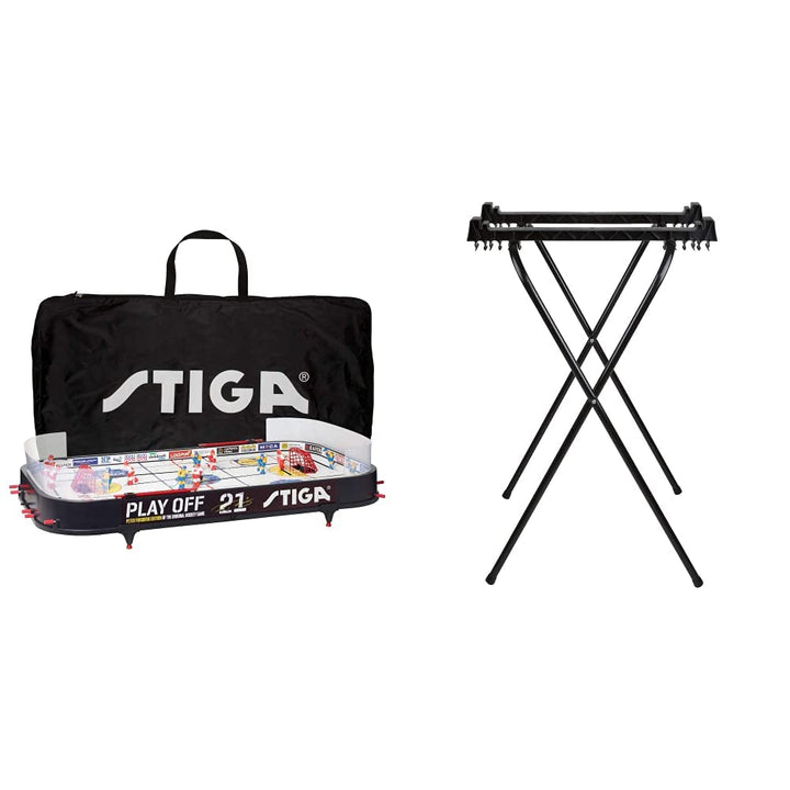 STIGA Eishockey Tischspiel Playoff 21 Hockey Spiel Schweden-Kanada mit Aufbewahrungstasche Bundle mi