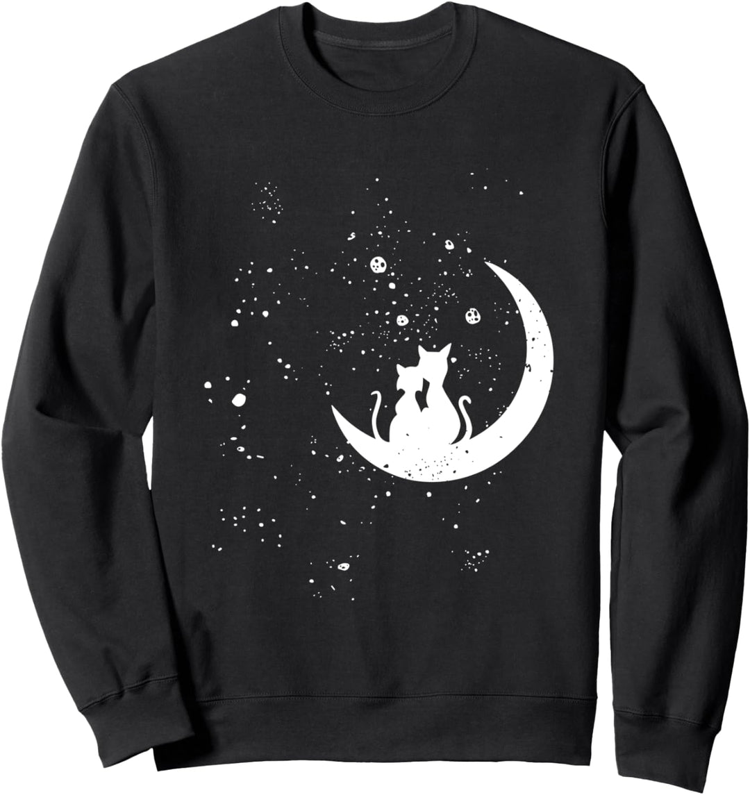 Katze Mond Liebe Sweatshirt