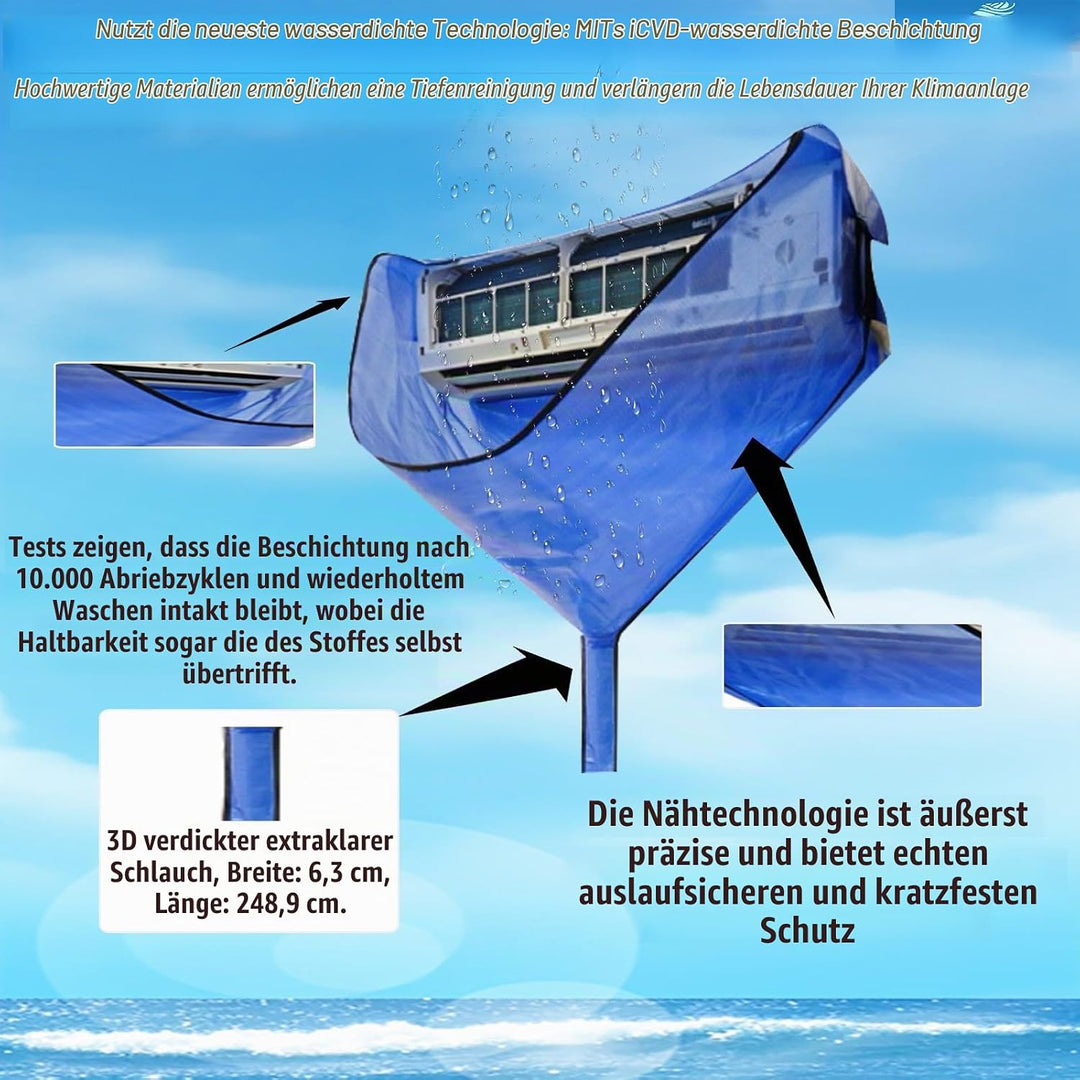 Professionelles Klimaanlage Reinigungsset &amp; Reiniger für Split-Klimaanlagen | Umfassendes Wartungsse