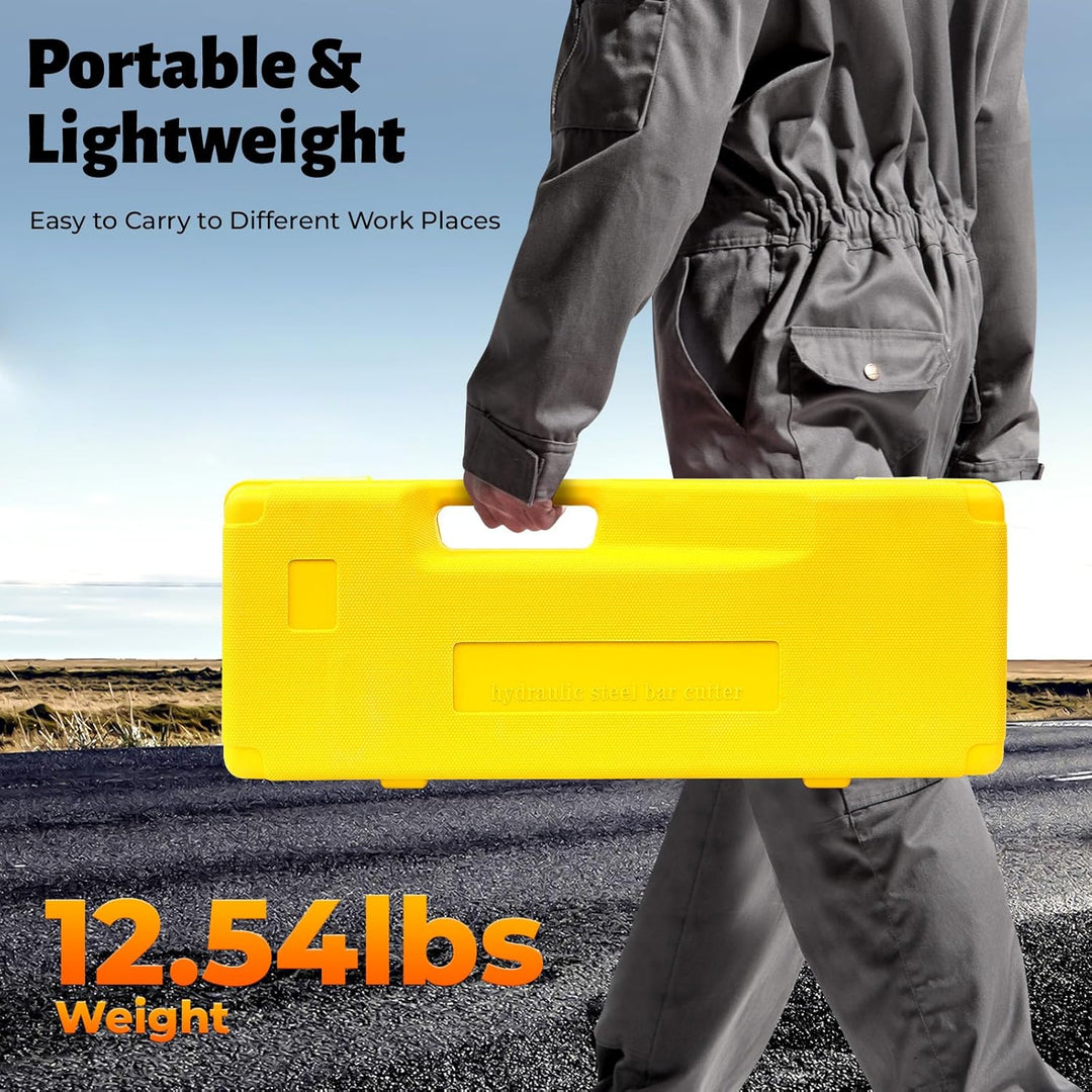 Hydraulischer Bolzenschneider 13 Ton 4-22MM Hydraulik Schneider Handschneider Stahlschneider Baustah