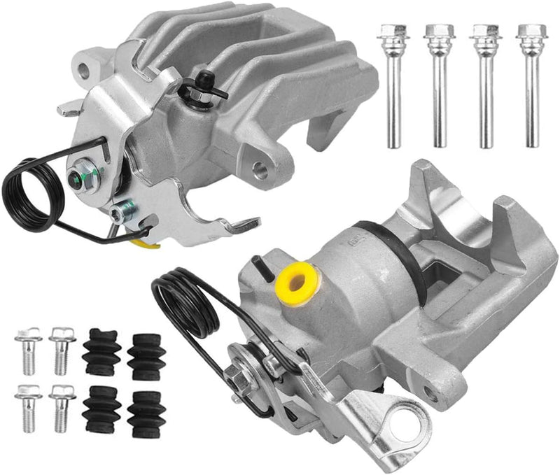 Bapmic Bremssattel Hinterachse Satz Links + Rechts mit Schrauben Führungsbolzen 8E0615423 8E0615424