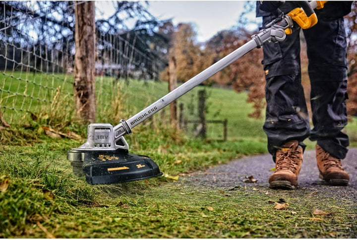 Dewalt DCMST561N-XJ Rasentrimmer (18 Volt, 36cm Schnittbreite, bürstenloser Motor, automatische Fade
