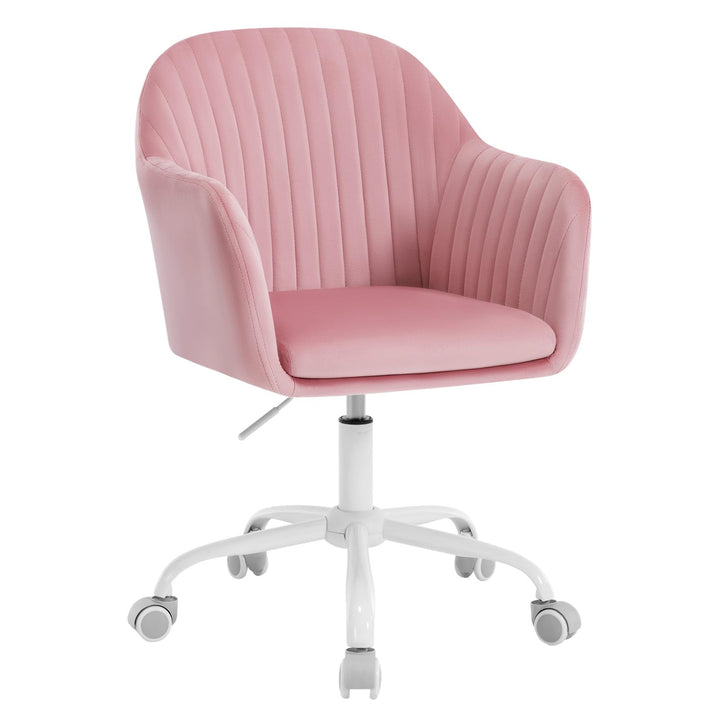 WOLTU Schreibtischstuhl, Bürostuhl ergonomisch, Homeoffice Stuhl höhenverstellbar, Schminkstuhl mit