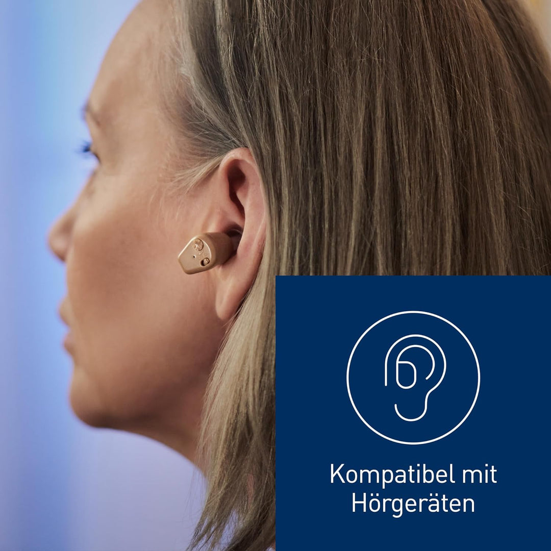 Panasonic KX-TU550EXB 4G Essentials Clamshell Handy für Senioren, 1,2 MP Kamera, Seniorentelefon mit