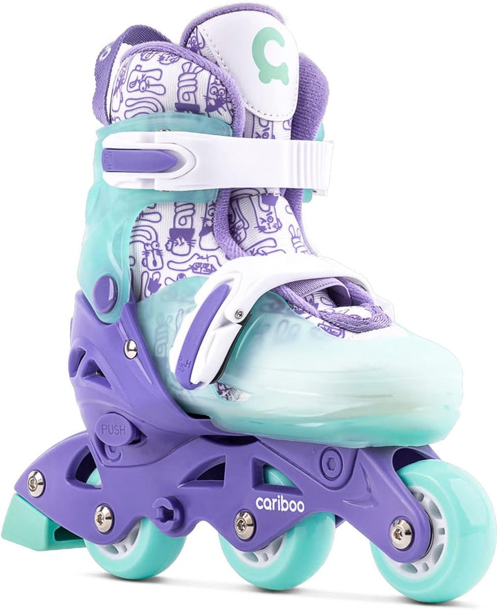Cariboo Step One Inliner Für Kinder Rollschuhe Lernrollschuhe Kinder Inline Skates Verstellbar Rolle