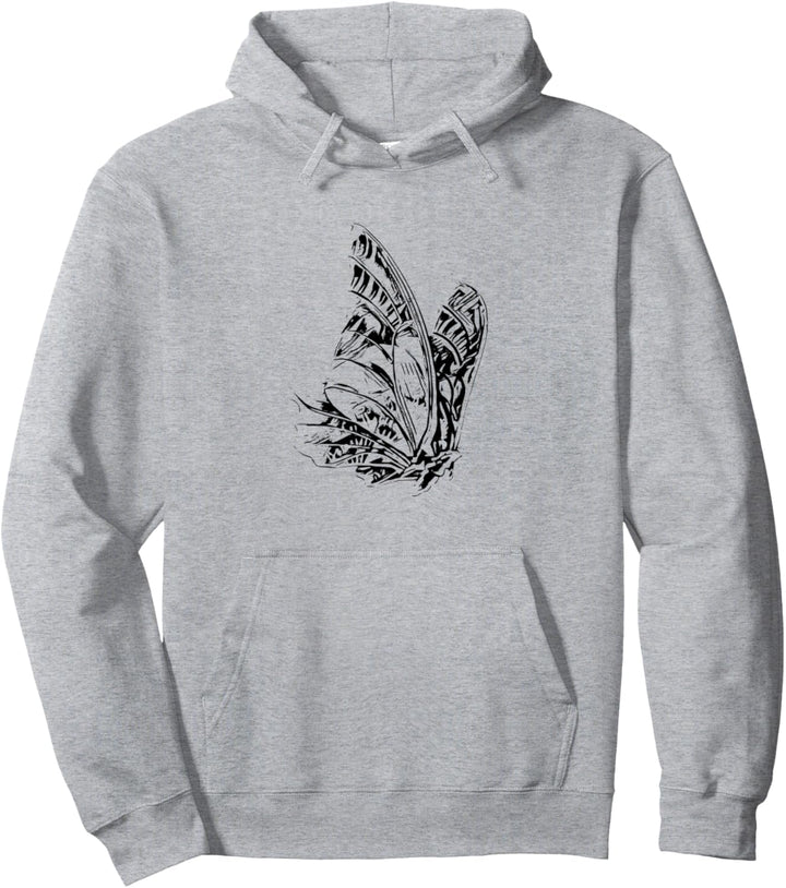 Schmetterling Motiv Falter bunte Insekten Schmetterlinge Pullover Hoodie