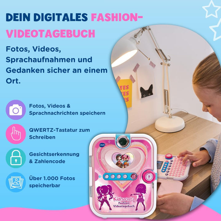 VTech KidiSecrets Fashion Videotagebuch