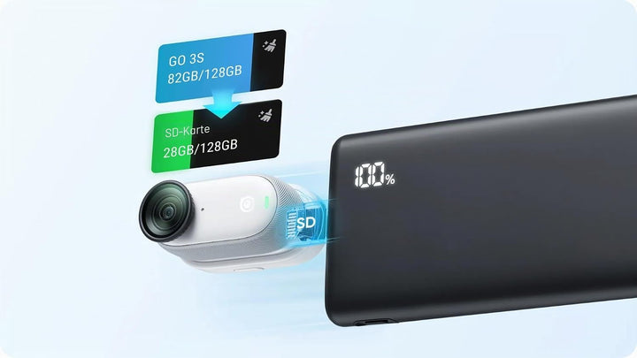 Insta360 GO 3/GO 3S Quick Reader Schnellleser, Schnellleser