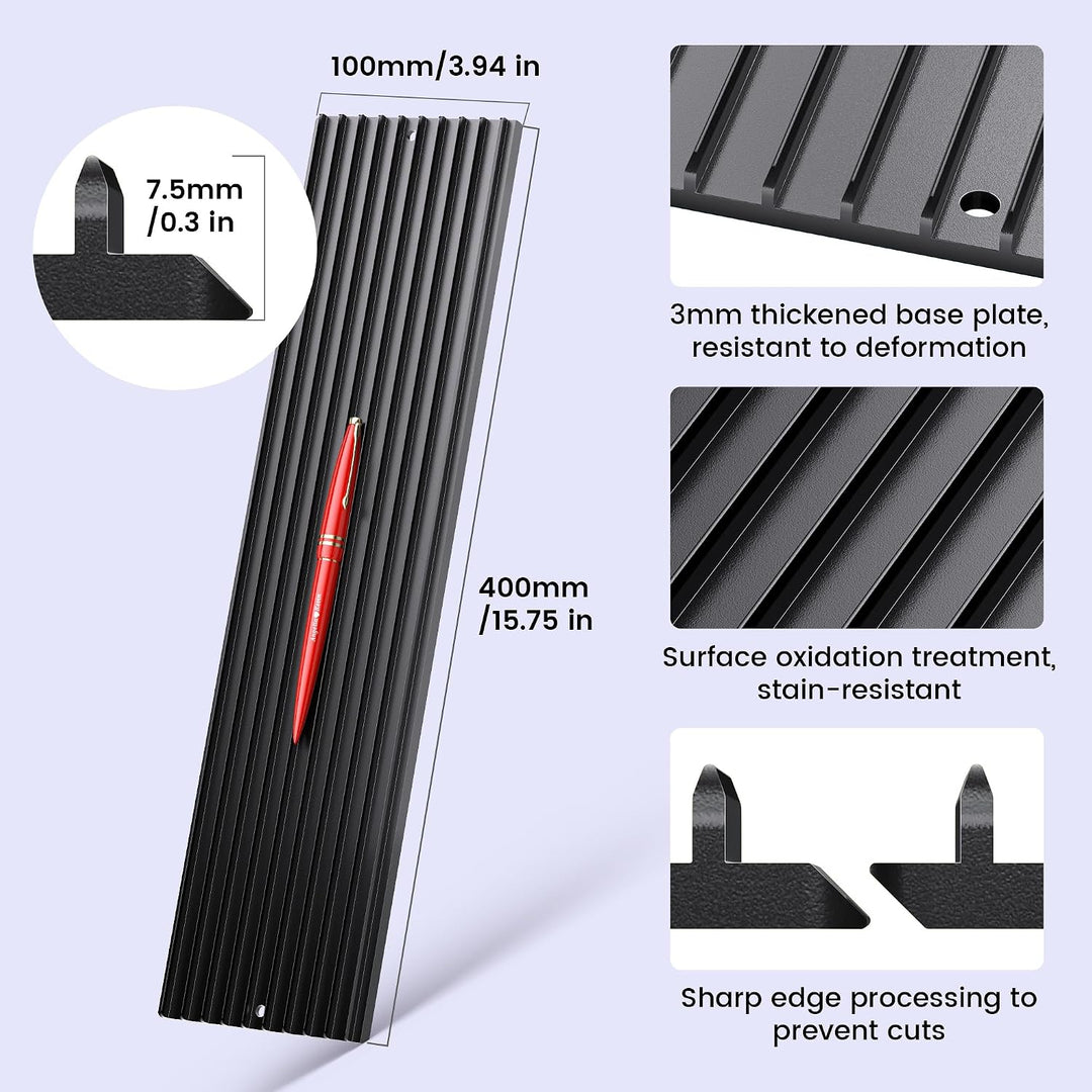 Wabenlaserbett 400 × 100mm – Zubehör für Lasergravierer, Schutz für den Schreibtisch, modulare Waben