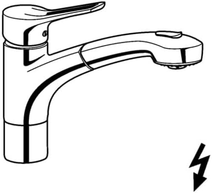 Kludi Mx 399420562 Spültisch-Einhebelmischer MITGeschirrbrause Niederdruck