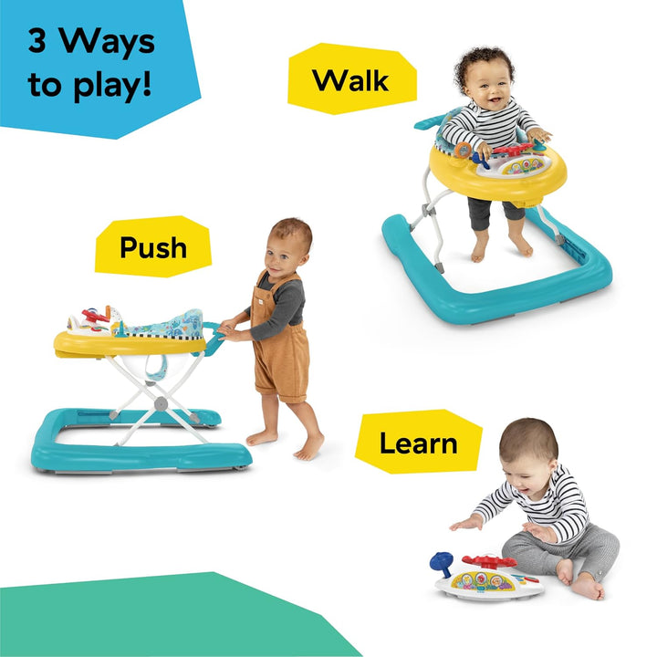 Baby Einstein, Ocean Explorers Dive & Discover 3-in-1 U-Boot-Lauflernhilfe, mit abnehmbarem Bodenspi