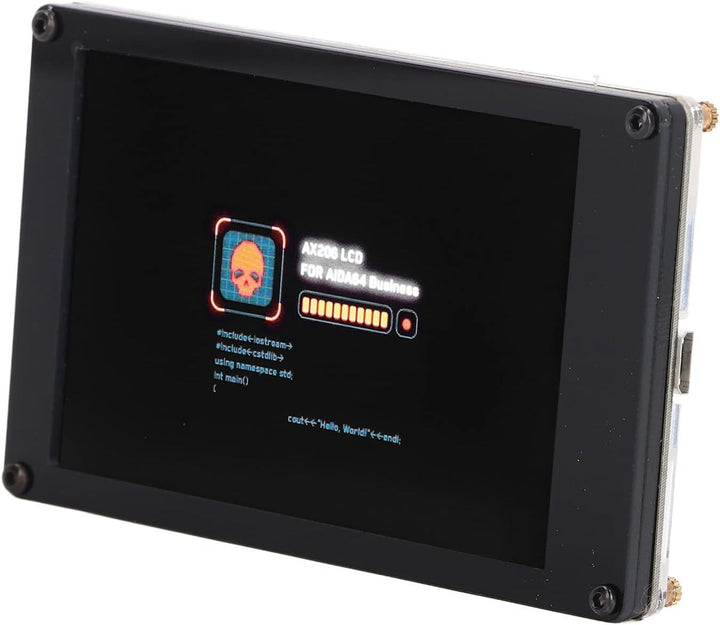 3,5-Zoll-IPS-LCD-Monitor-Display IPS-Monitor-Subscreen mit USB-Schnittstelle und Halterung LCD-Bilds