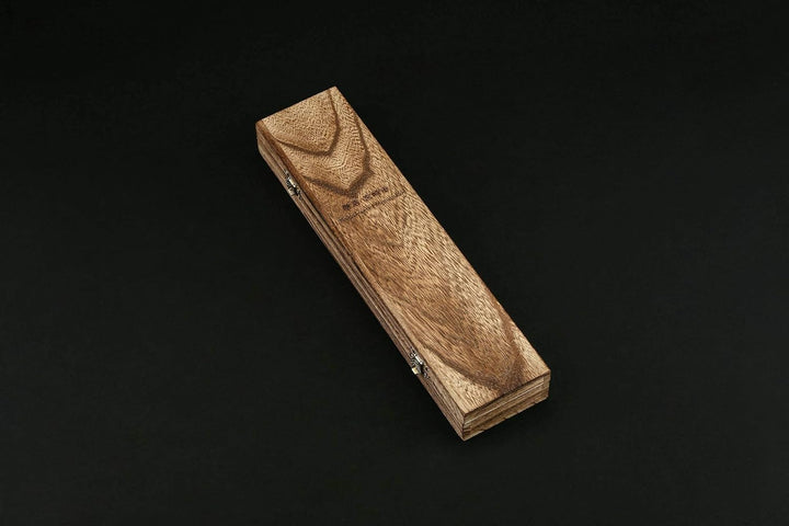 Miyazaki Santoku bocho Okii - Wenge,handgeschmiedet- 7” Santoku Messer, Miyazaki Santoku bocho Okii