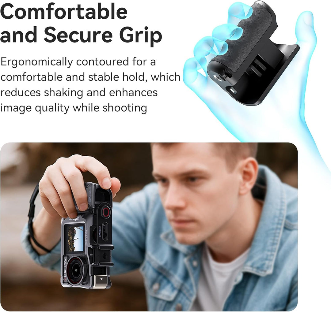 Xplorer Grip Kit für GoPro/DJI/Insta360 Action Kamera, Fotografieren Handgriff Handle Zubehör für Go