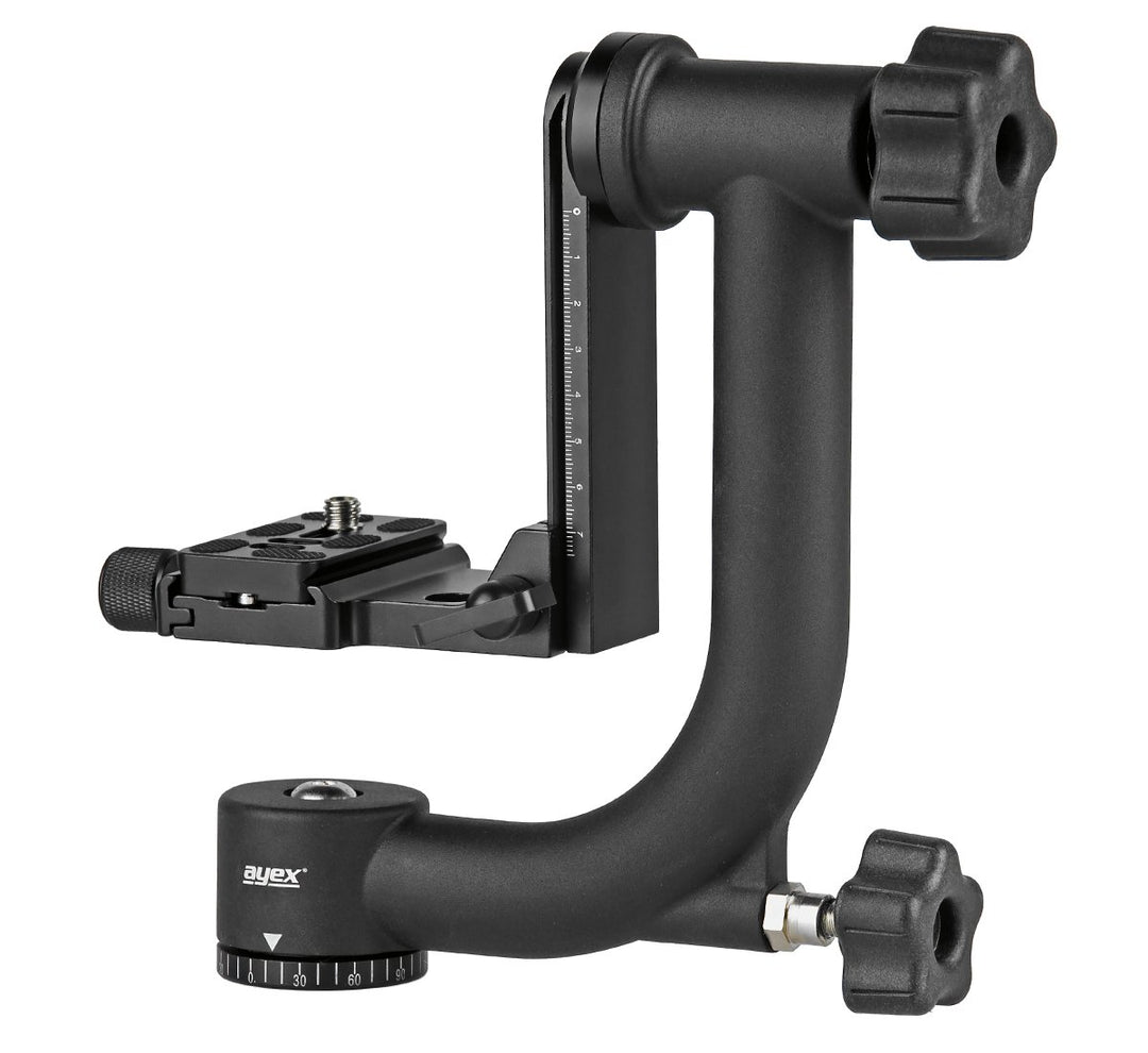 ayex Gimbal Tripod Head, Stativkopf für Telefotografie, Sport- und Naturaufnahmen