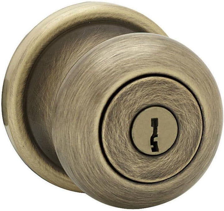 Kwikset Juno Türknauf mit Schlüssel und antimikrobieller Microban-Schutz mit SmartKey Sicherheit in