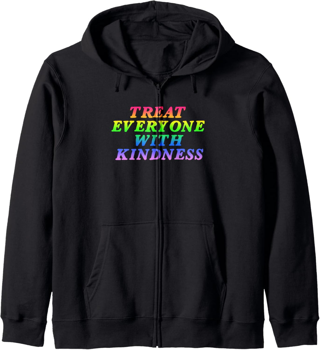 Trendy Pride With Kindness Kapuzenjacke