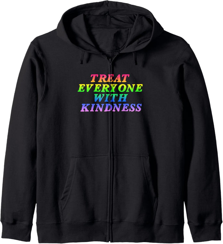 Trendy Pride With Kindness Kapuzenjacke