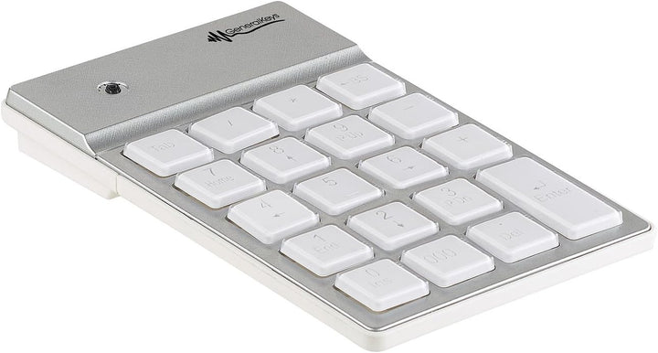 Ziffernblock: Nummernblock mit Bluetooth, 19 beleuchteten Tasten, für Mac, PC & Co. (Keypad, Nummerb