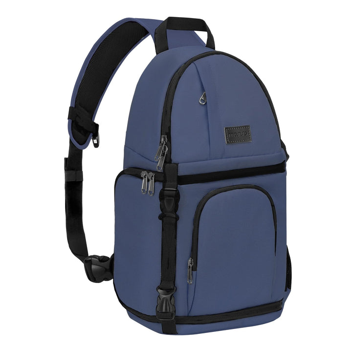 MOSISO Kameratasche Brust, DSLR/SLR/Spiegellose Kamera Rucksack Tasche Stossfester Fotografie Rucksa