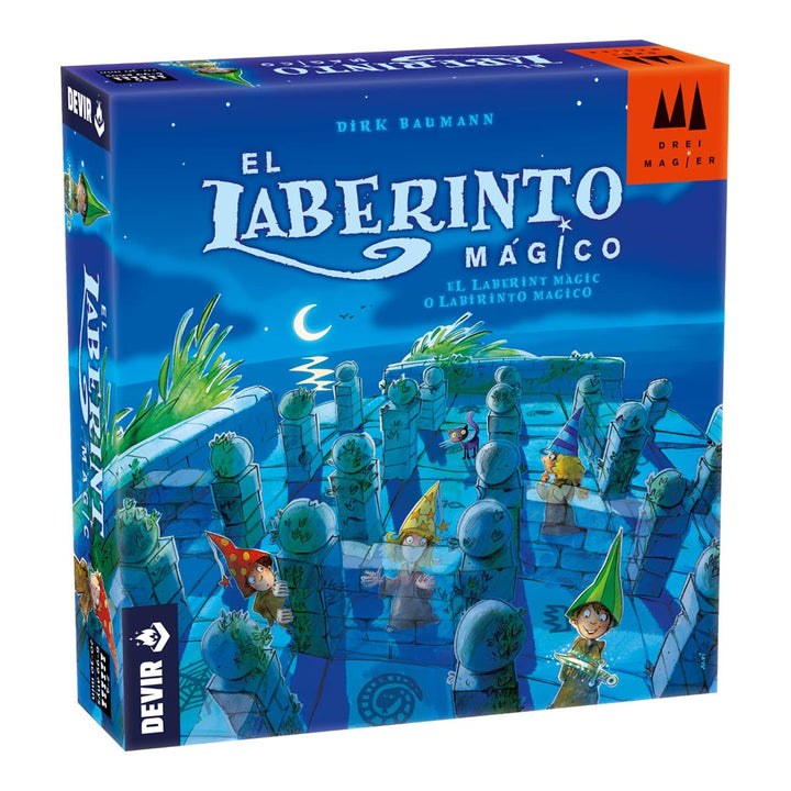 DEVIR - Der magische Labyrinth, Brettspiel, Kinderspiel, Brettspiel ab 6 Jahren (BGLAB) Das magische
