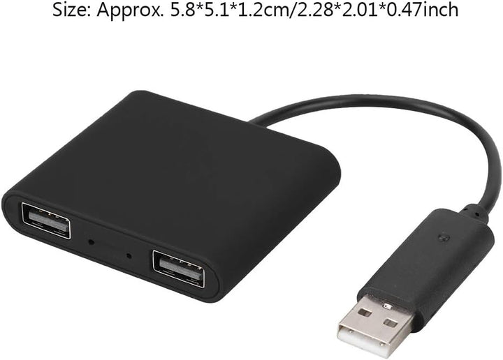 ASHATA USB-Adapter Gaming Tastatur und Maus, Maus und Tastatur Konverter Adapter für PS4/PS3/Xbox On