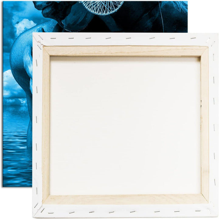 deyoli Erotisches Kunstwerk Format: 60x60 Effekt: Zeichnung als Leinwandbild, Motiv auf Echtholzrahm