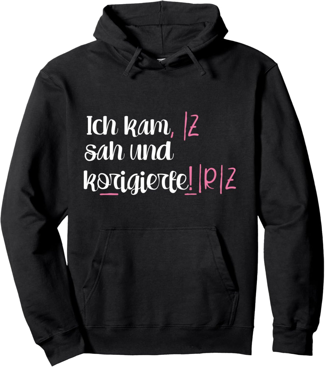 Lehrer Lehrerin Spruch Schule Beruf Schüler Pullover Hoodie