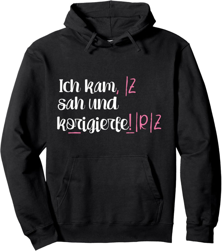 Lehrer Lehrerin Spruch Schule Beruf Schüler Pullover Hoodie