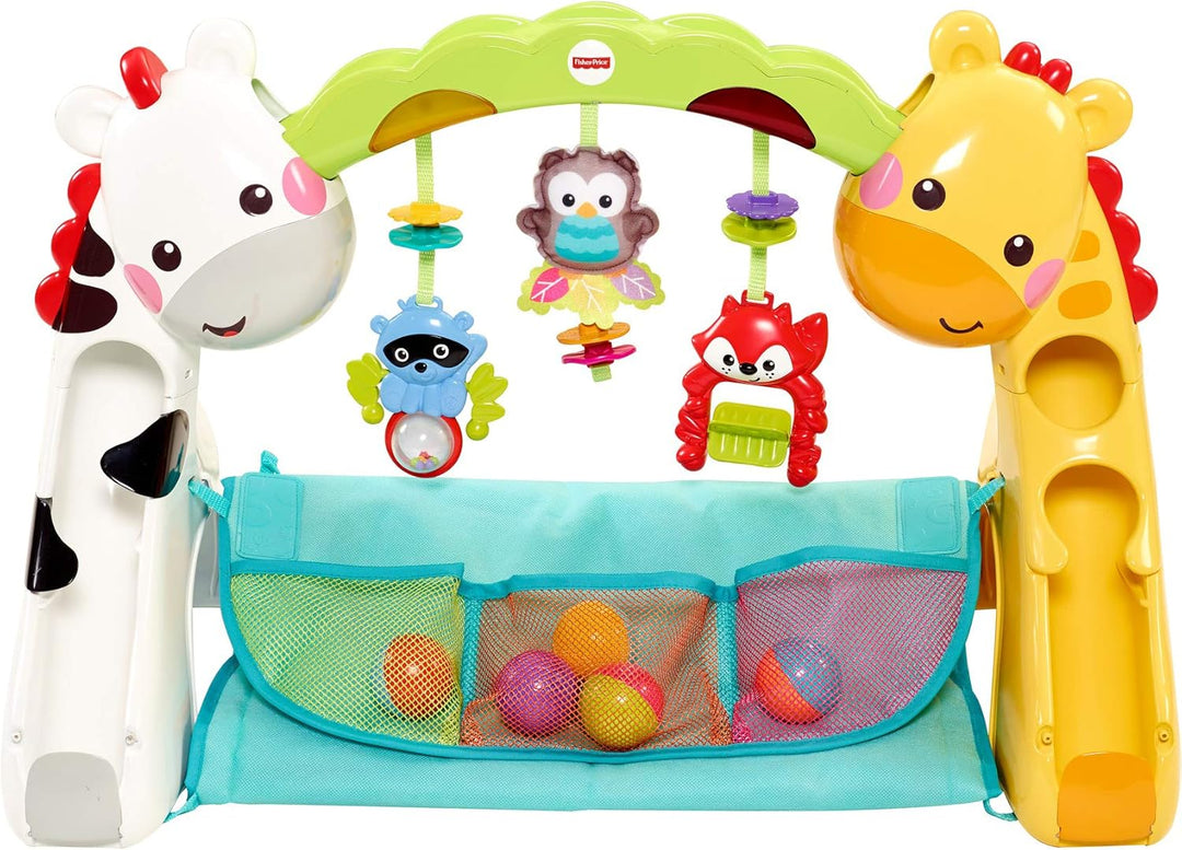 Fisher Price GLK31 - Erlebnisdecke mit Musik, Geräuschen und Lichtern, Spielmatte mit Beschäftigungs
