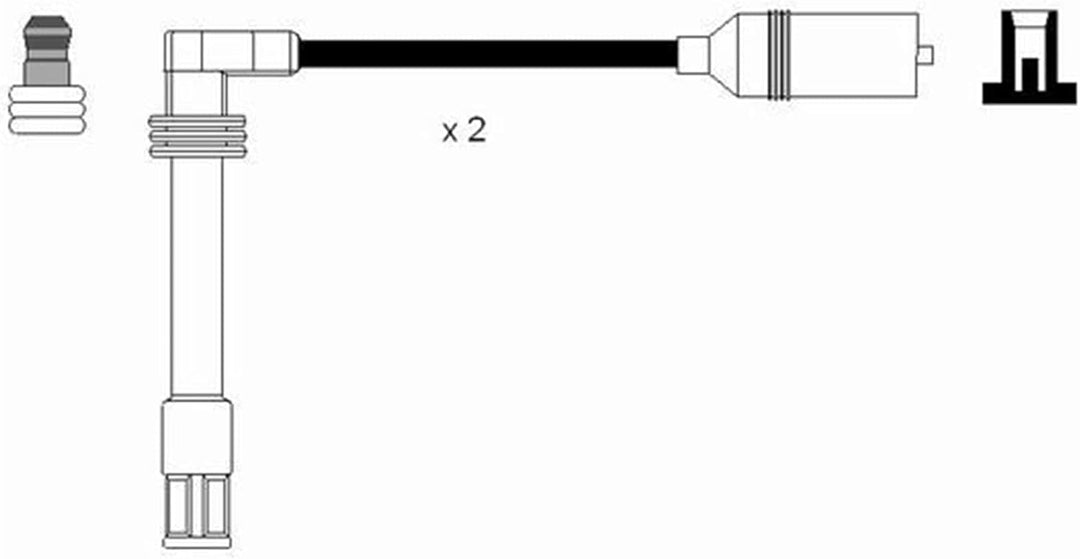 NGK 2348 Zündleitungssatz