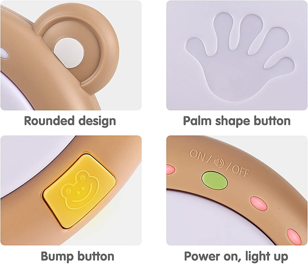 tumama Baby Musical Elektronisches Spielzeug,Baby Musik Trommel Musikinstrumente Sensorisches Spielz