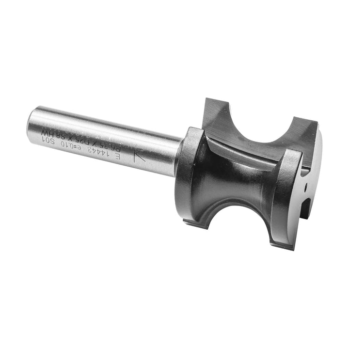 ENT 14443 Halbstabfräser HW, Schaft (S) 8 mm, Durchmesser (D) 25,5 mm, NL 22,6 mm, R 6,35 mm, SL 32