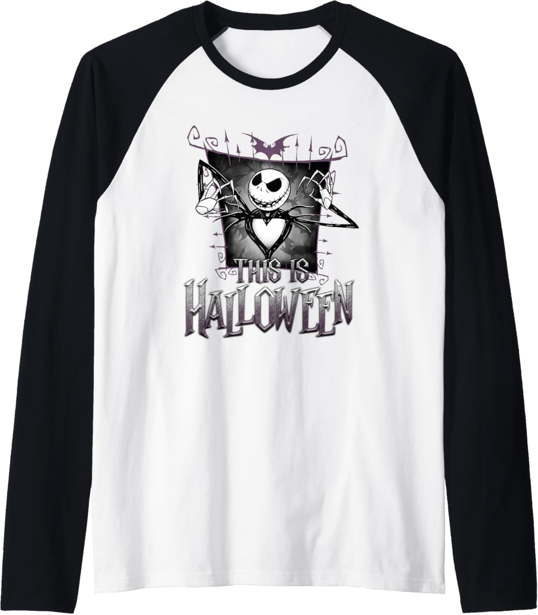 The Nightmare Before Christmas Jack This is Halloween Raglan