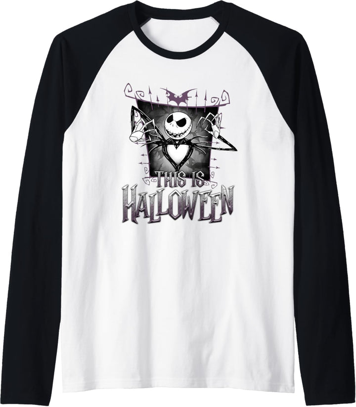 The Nightmare Before Christmas Jack This is Halloween Raglan