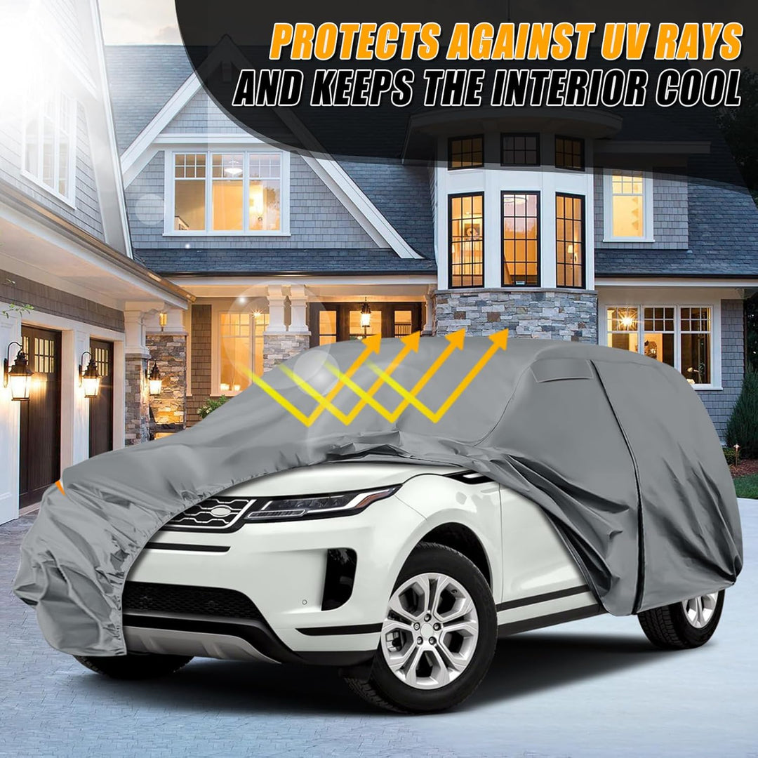 Autoabdeckung Wasserdicht für Land Rover Range Rover Evoque 2011-2025, Vollgarage Autoplane Auto Abd