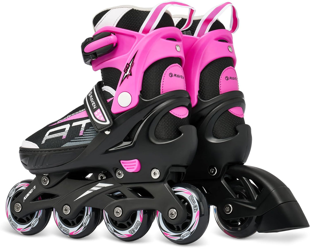 RAVEN Profession Inlineskates Inliner für Kinder und Erwachsene OPTIONAL 2in1 mit Schlittschuhen ver