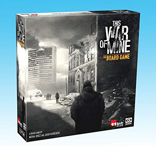 This War of Mine GAKTWOM01 Board Game,Black