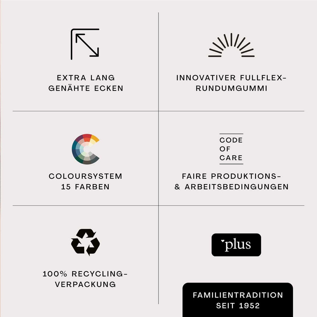 schlafgut Soft Contact Spannbettlaken bis 100x200cm, Grey Light aus 100% Biobaumwolle wärmend Gray L