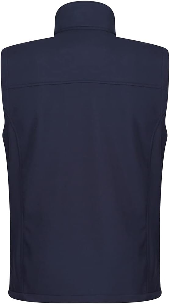 Regatta Flux Softshell-Weste für Herren (1 Stück) XL Schwarz (Schwarz/Schwarz), XL Schwarz (Schwarz/