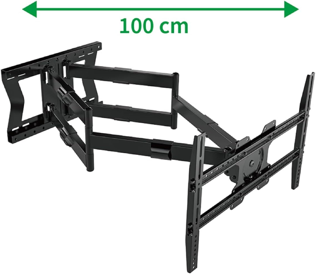 XTRARM TiTon Double 100 cm, TV-Wandhalterung, schwenkbar, neigbar 80kg, VESA max.600x400 100 cm / 80