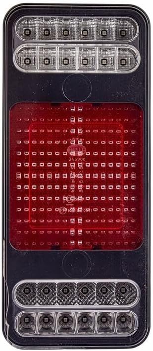 HELLA - Heckleuchte - Coluna - LED - 12V - Anbau/geschraubt - Lichtscheibenfarbe: glasklar - LED-Lic