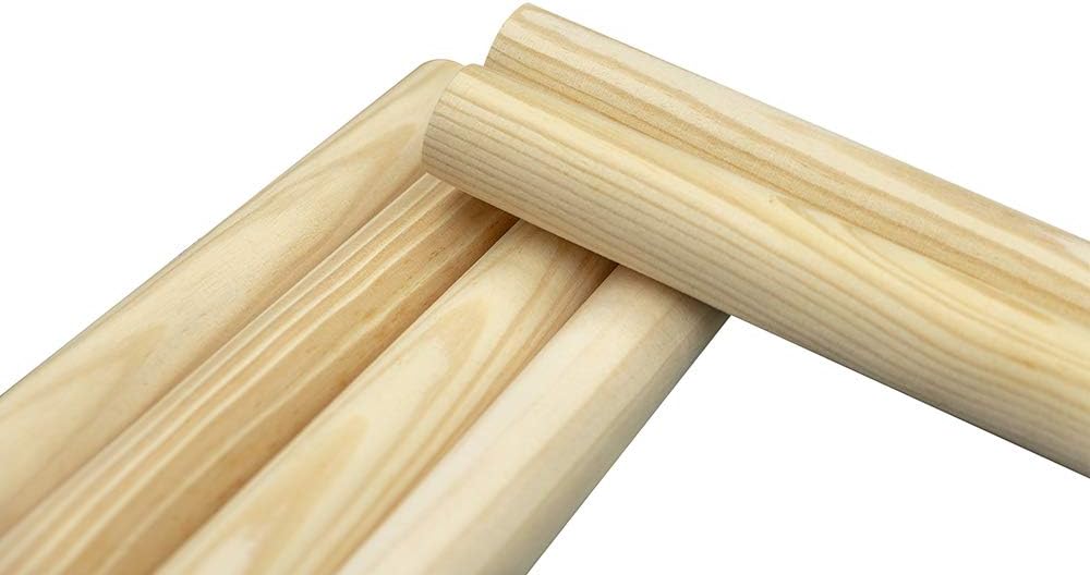 Carromco Kubb Wikingerschach Odin-M, aus Kiefernholz mit rotem König, wetterfester Tasche, Outdoor S